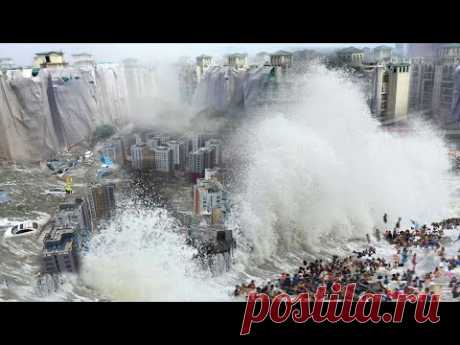 Турция СНОВА уничтожена! Наводнение и цунами разрушили дома в Стамбуле