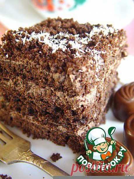 Шоколадный торт &quot;Маркиз&quot; - кулинарный рецепт