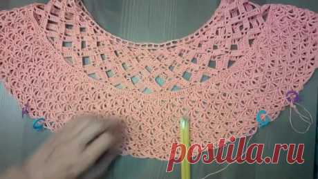 Туника Вязание крючком для начинающих Crochet tunic