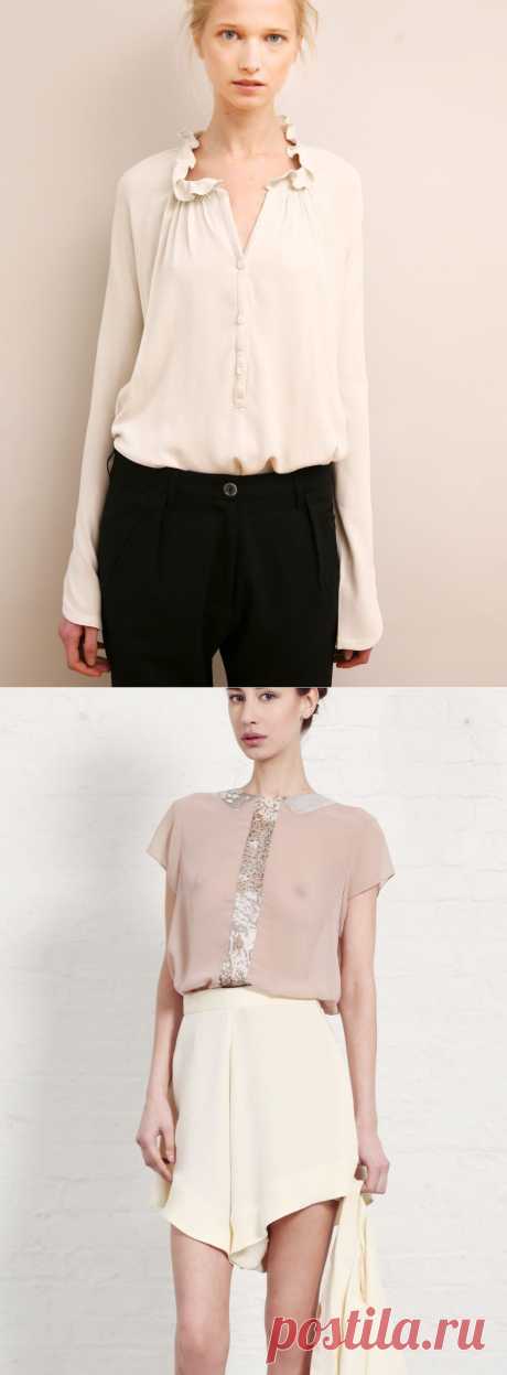 блузки с интересными деталями (Анна Б) / Идеи / Модный сайт о стильной переделке одежды и интерьера