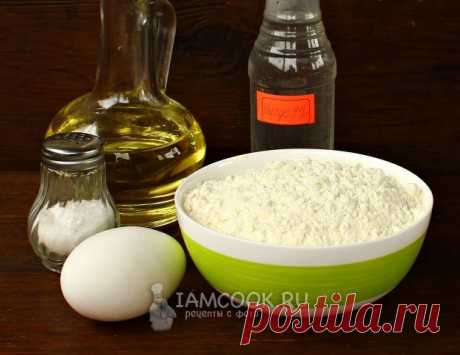 Тесто с уксусом для пельменей — рецепт с фото пошагово