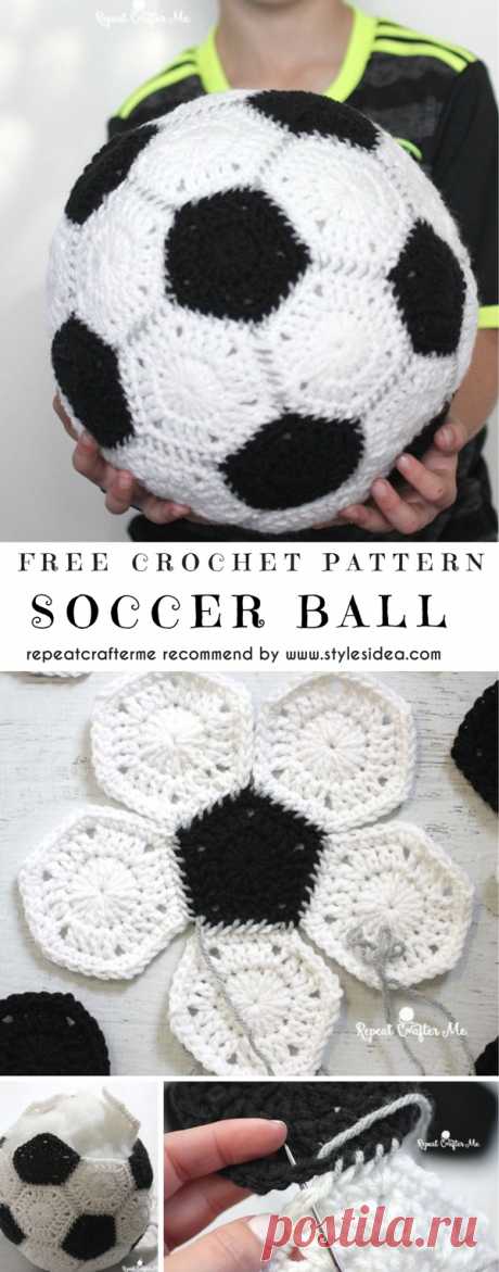 Soccer Ball Free Crochet Pattern | Styles Idea