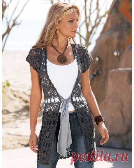 Outstanding Crochet: Crochet vest from Boston Proper. Starting...