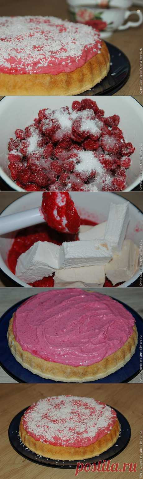 Десерт Raspberry ice / Рецепты с фото