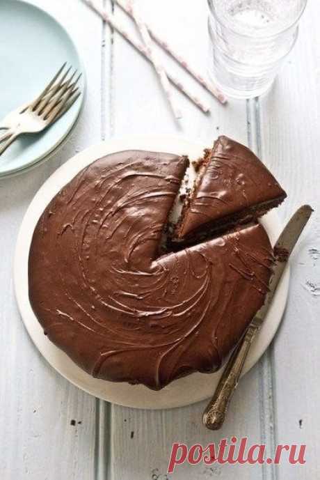 Как приготовить простой рецепт шоколадного торта - рецепт, ингридиенты и фотографии