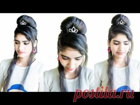 How To Make Juda Hairstyle || juda hairstyle || juda hairstyle for party || hair bun for long hair