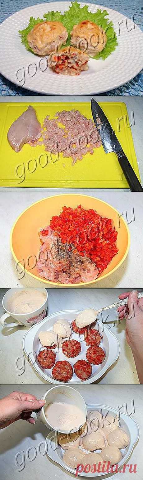 Хорошая кухня - рубленные куриные фрикадельки в сметанном соусе. Кулинарная книга рецептов. Салаты, выпечка.