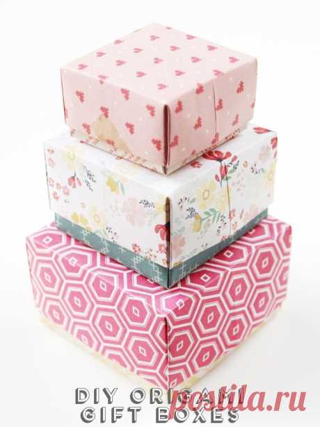 Diy Origami Gift Boxes. | Gathering Beauty