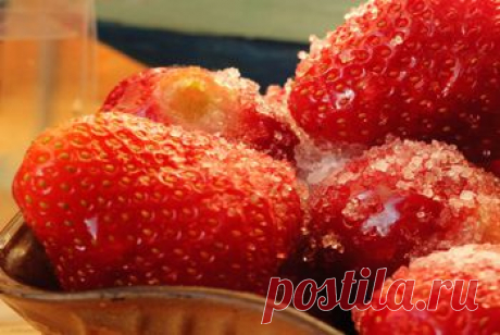 Как заморозить клубнику на зиму - Заготовка фруктов и ягод