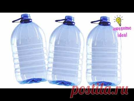 5 WONDERFUL WAYS FOR BIG PLASTIC BOTTLES IDEAS THAT YOU CAN MAKE AT HOME! Best Reuse Ideas