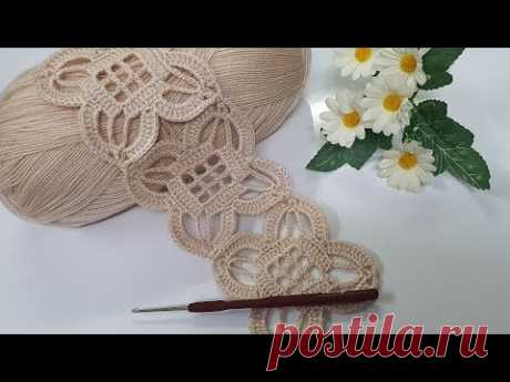 Şahane 💯 Yapımı kolay Tığ işi  örgü model ✅️ Crochet knitting pattern