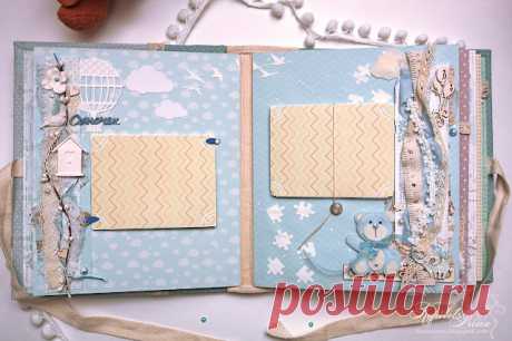 Scrapbooking by Kristina Peshko: Вдохновение с моих он-лайн курсов "Детские альбомы" (1-2 группа)