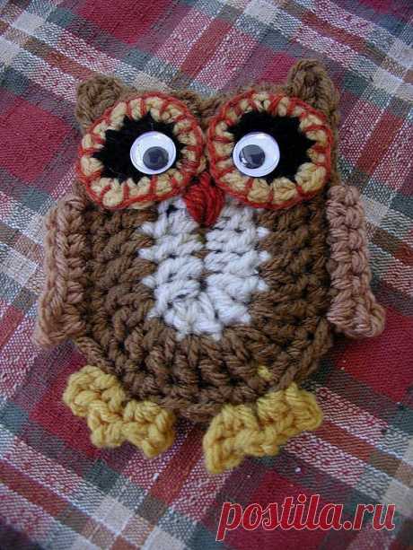 DOWNLOADABLE PDF PATTERN Hootie Crochet Pattern от buckster