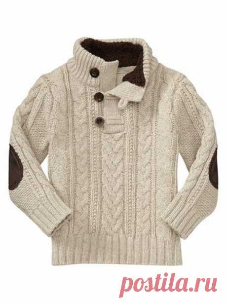 Чудесный свитер джемперок с застежкой на пуговицах ("поло").