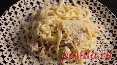 Лучшее блюдо Итальянской кухни - Паста Карбонара!
