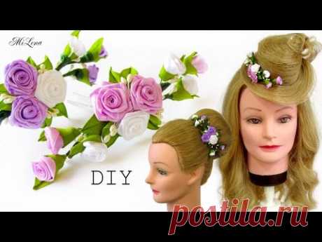 ШПИЛЬКИ  В ПРИЧЕСКУ, МК / DIY Headdress Hairpins