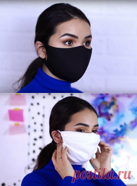Два варианта самодельных масок для лица, которые можно сделать за пять минут — HandMade