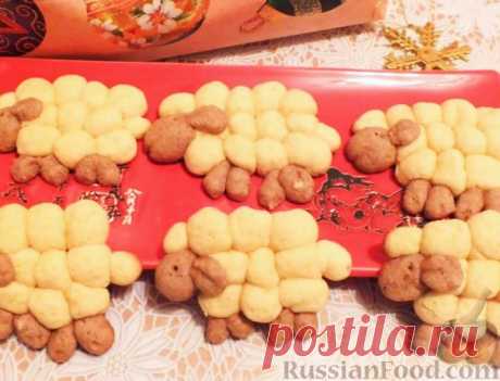 Домашнее песочное печенье - 50 рецептов с фото