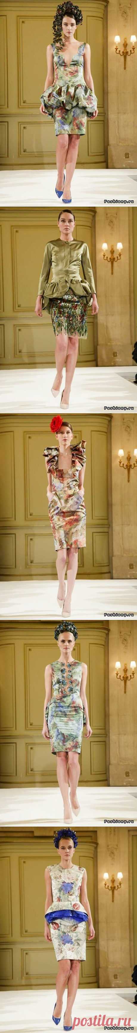 (+1) тема - Yulia Yanina Haute Couture Весна-Лето 2014 | Мода