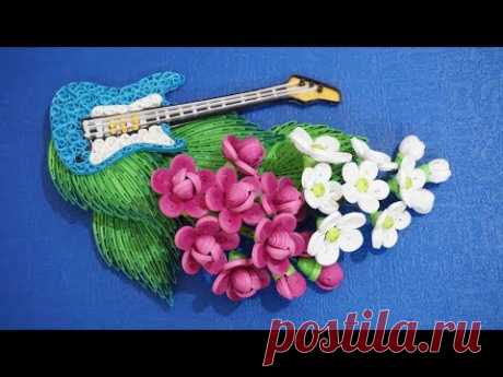 Quilling Flower V12 Tutorial | DIY Paper  Lilac Flower Tutorial Handmade Decoration