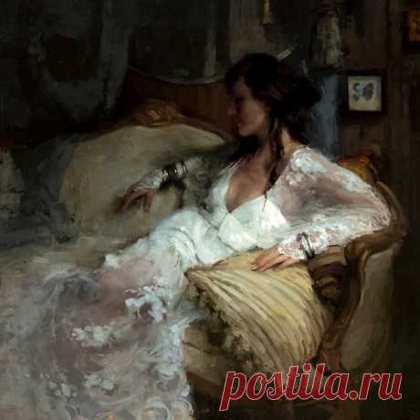 Jeremy Mann - White Lace | Sovetika.ru - живопись/painting