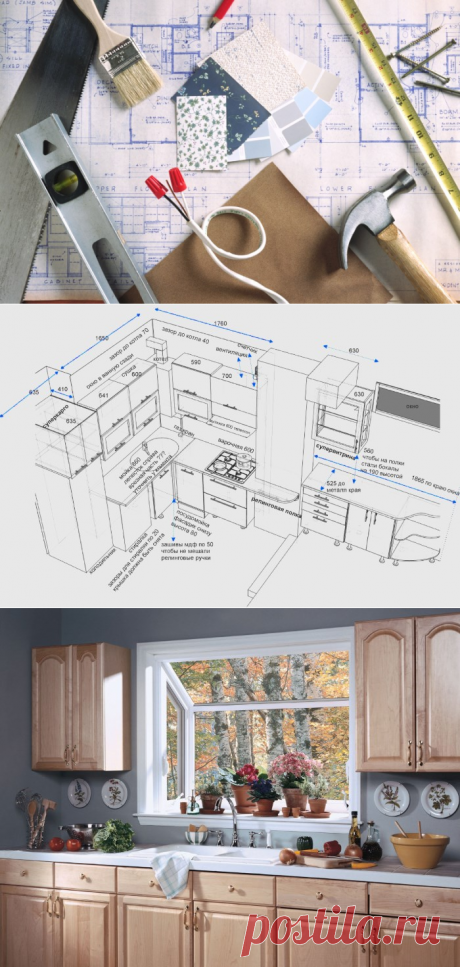 Ремонт кухни своими руками: как сделать бюджетную отделку и дизайн?