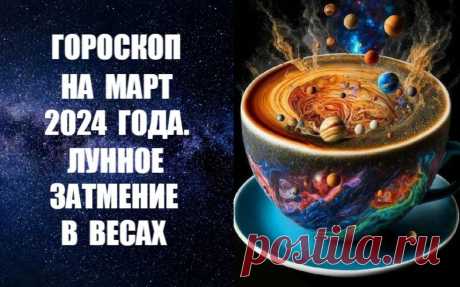 СЛУШАЙТЕ И СМОТРИТЕ ВИДЕО-ГОРОСКОП НА МАРТ 2024 ГОДА. Астрологический прогноз на март 2024 года -