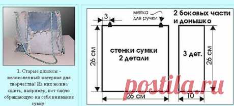 из джинса - СУМКИ, КОШЕЛЬКИ, КЛЮЧНИЦЫ - Хобби | photoshare.ru