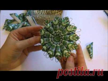 (229) FLOWER ORNAMENT TUTORIAL - YouTube