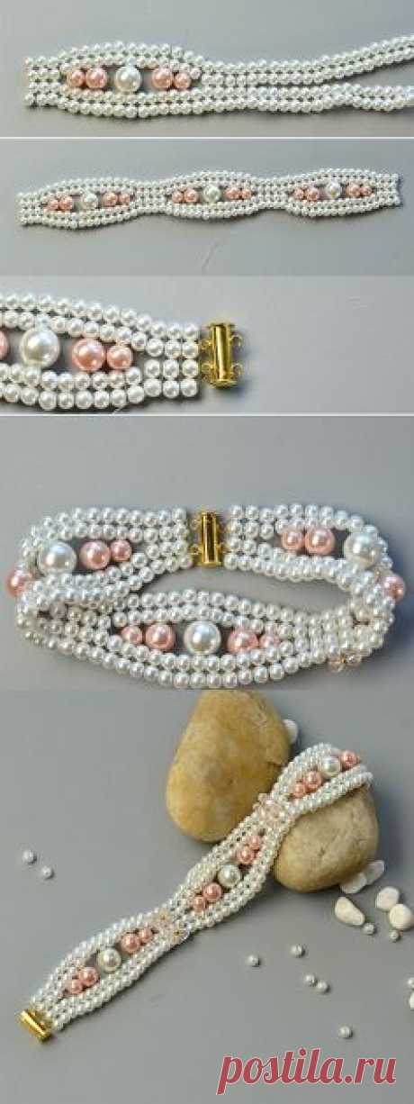 Like the elegant pearl beads b