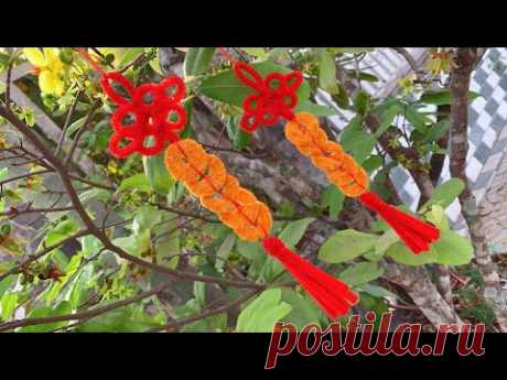 ABC TV | How To Make Easy Lunar New Year Ornaments With Pipe Cleaner - Craft Tutorial