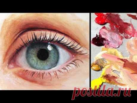 How to Paint a Realistic Eye