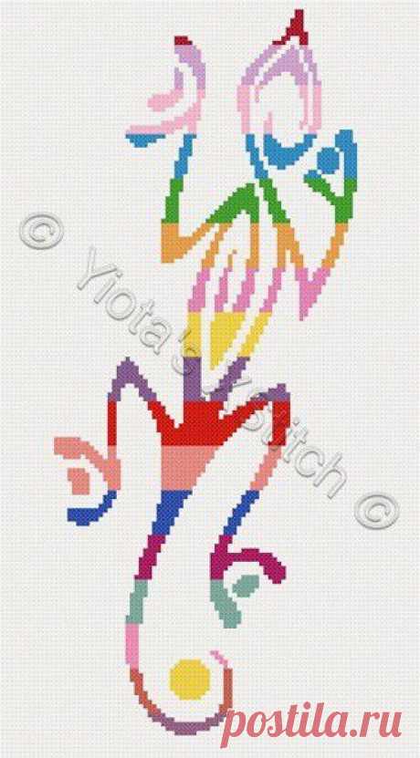 Gecko cross stitch kits | Yiotas XStitch