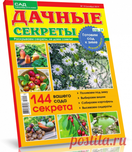 Читать журнал Сад своими руками. Дачные секреты №10/2019 бесплатно .