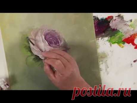 How to Paint a Rose Demo: Colors of Paint It Simply Part 4