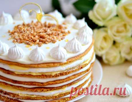 Медовый торт "Полет шмеля" (на мед), или "Мое сладкое утро" | Официальный сайт кулинарных рецептов Юлии Высоцкой
