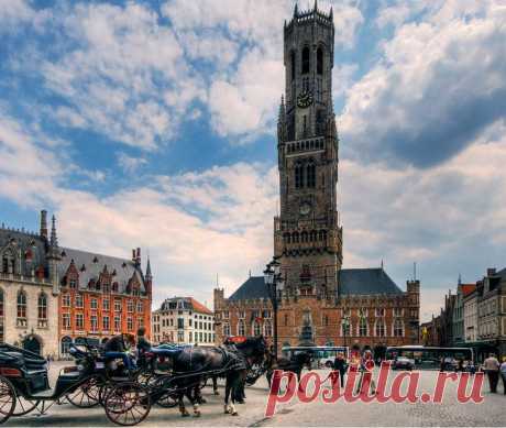 Брюгге – великолепно сохранившийся средневековый город в Бельгии