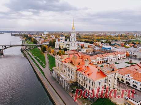 Едем в Рыбинск: Волга, купеческие дома и вывески в дореволюционном стиле Самый северный город на Волге с кучей крутых достопримечательностей.