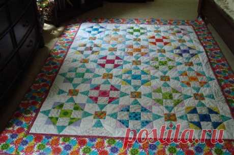 Calypso quilt - Quilters Club of America