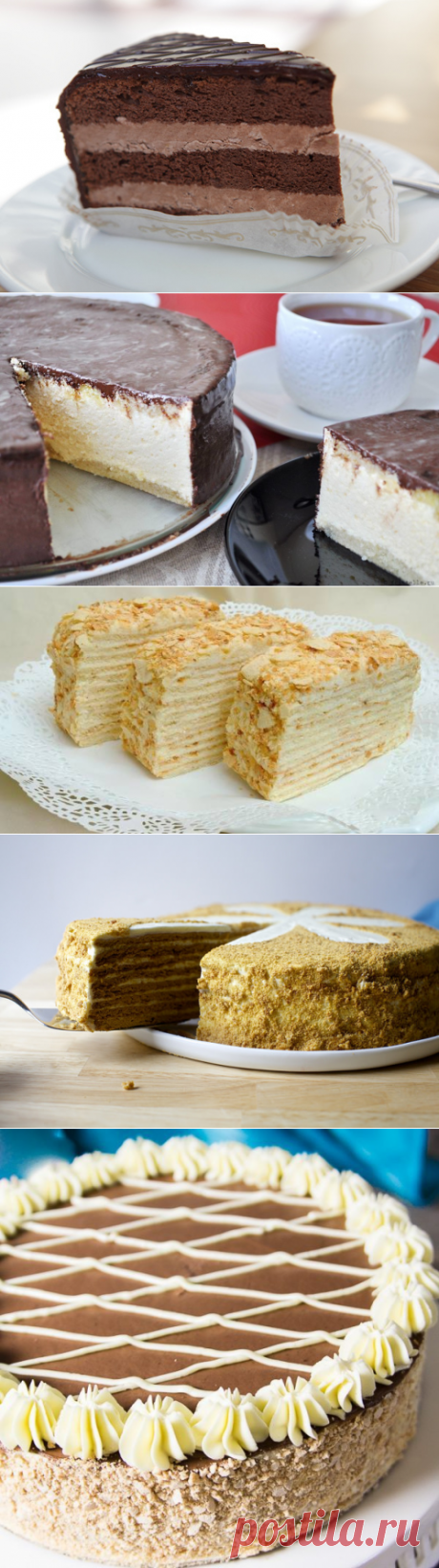 Вот рецепты всех 5 самых легендарных советских тортов. Ничего лучше нет до сих пор!