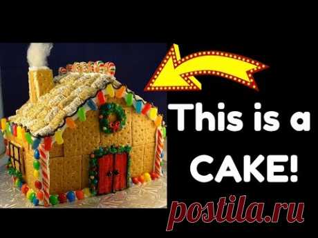 Gingerbread House CAKE!