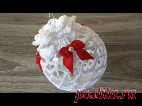 Pallina di Natale Uncinetto Tutorial 🎀 Christmas Ball Crochet 🎁 Esfera de Navidad Crochet