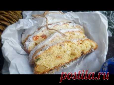 ШТОЛЛЕН творожный🎀самый ВКУСНЫЙ и ПРОСТОЙ рецепт🎀 Custard stollen recipe