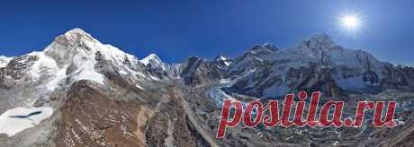 Путешествие к Эвересту, Гималаи  |  Панорамы самых красивых мест на Земле  |  adme.ru