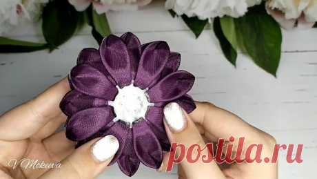 Эти бантики в КАЖДОМ заказе! 🥰🎀 Бантики из атласной ленты_ МК канзаши DIY