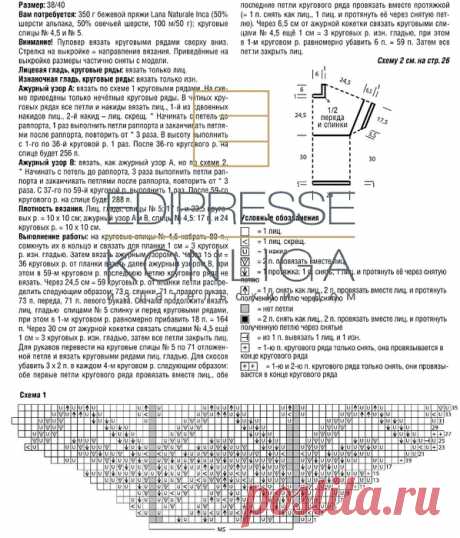 Круглая кокетка спицами сверху: 13 моделей со схемами, описанием и видео мк для начинающих