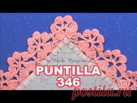 Puntilla 346 | Puntilla para principiantes | Puntillas Maribel