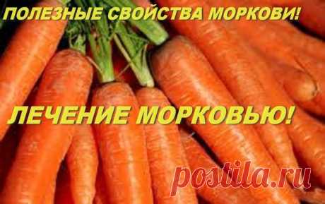 Морковь - оранжевый доктор