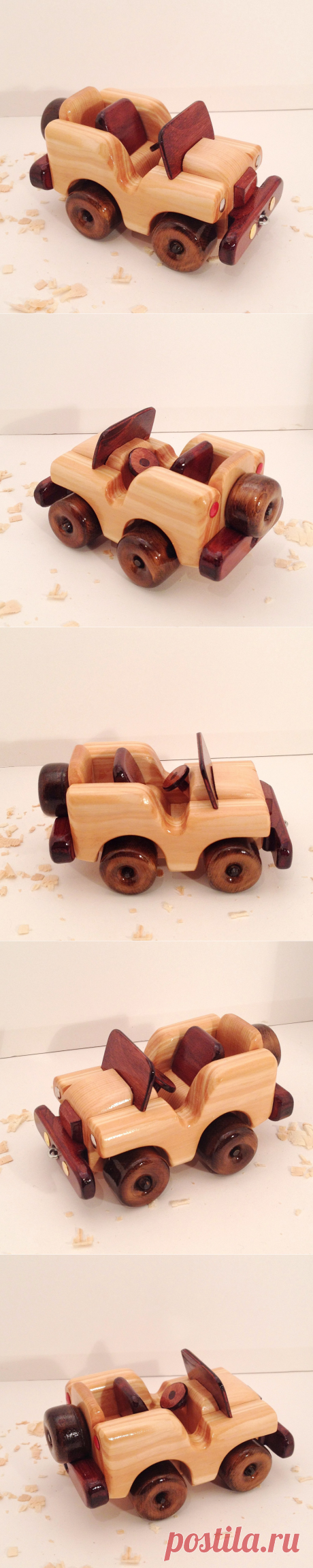Купить детскую деревянную игрушку Джип от ART WOOD | Mellroot
