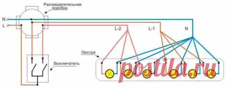 схема соединения светильника с выключателем реверсная: 13 тыс изображений найдено в Яндекс.Картинках